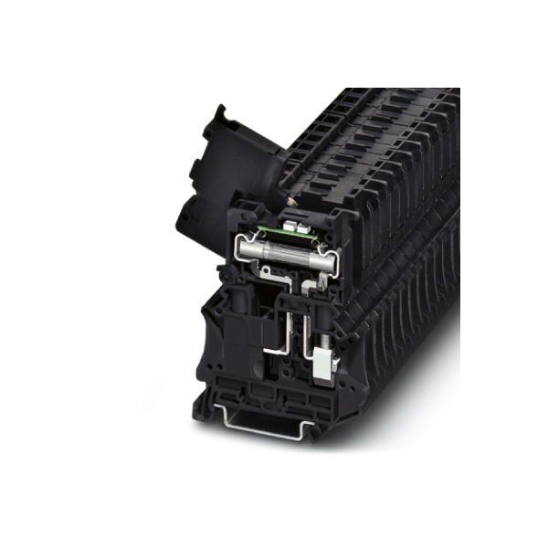 Phoenix Contact Sicherungsreihenklemme Ut 6-Hesiled 24 (6,3x32) Schwarz 50 St. (3046414)