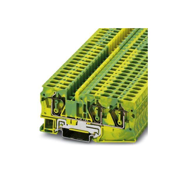 Phoenix Contact Durchgangsreihenklemme St 6-TwiN-Pe GrüN-Gelb 50 St. (3036482)