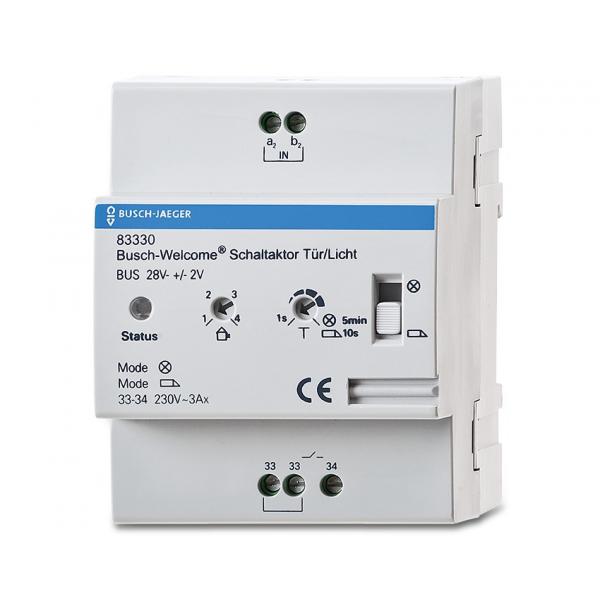BuscH-Jaeger Busch Jaeger 83330 SmarT-HomE-Aktor Schaltaktor DiN-Schienenmontage (83330)