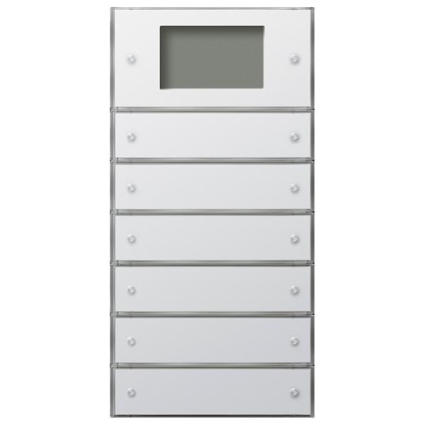 Gira Tastsensor 3 Plus 6-Fach 2046112 Knx (2+4) Flächenschalter Reinweiß