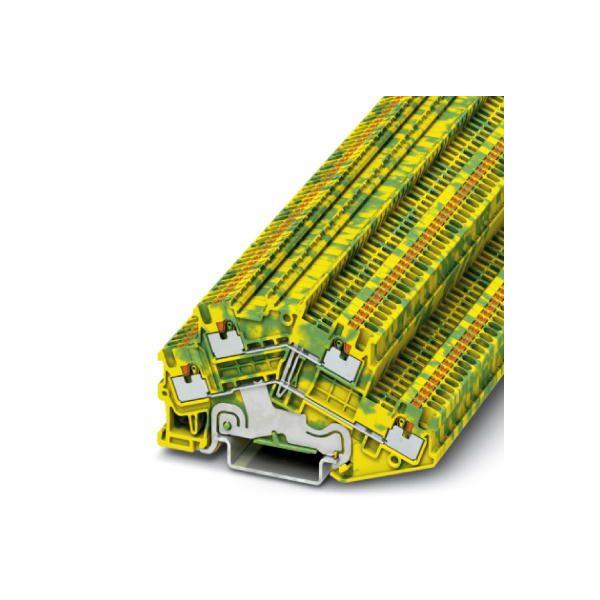 Phoenix Contact Pttbs 1,5/S-Pe - SchutzleiteR-Doppelstockklemme Pttbs 1,5/S-Pe GrüN-Gelb Inhalt: 50