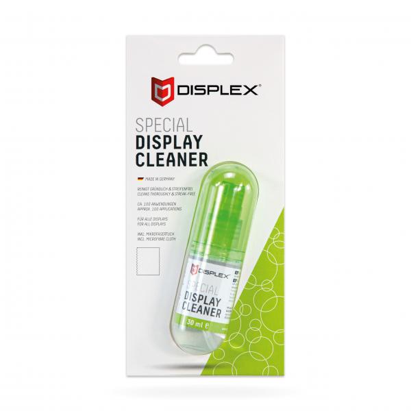 Displex 00190 Kit Per La Pulizia Lcd/tft/plasma, Telefono Cellulare/smartphone, Tablet Pc Spruzzo Per La Pulizia Dell'apparecchiatura 30 ml
