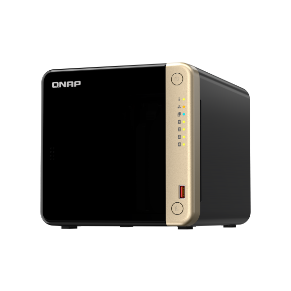 Qnap TS-464 Nas Tower Collegamento Ethernet Lan Nero N5095 - Image 4