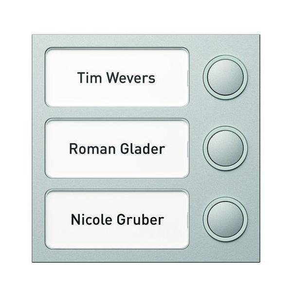 Ritto Portier Tastenmodul        1875320 (3tasten) Silber