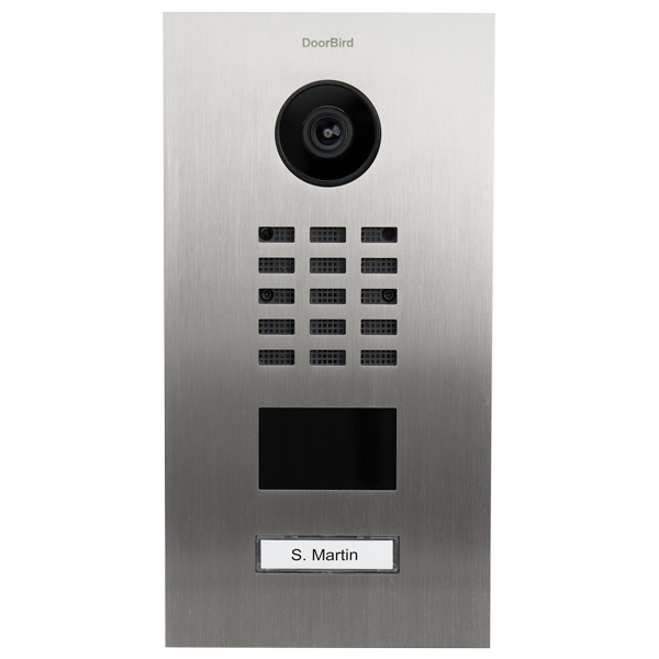 Bird Home Automation Doorbird 423870055 IP-VideO-Türsprechanlage Lan Außeneinheit Edelstahl (gebürst
