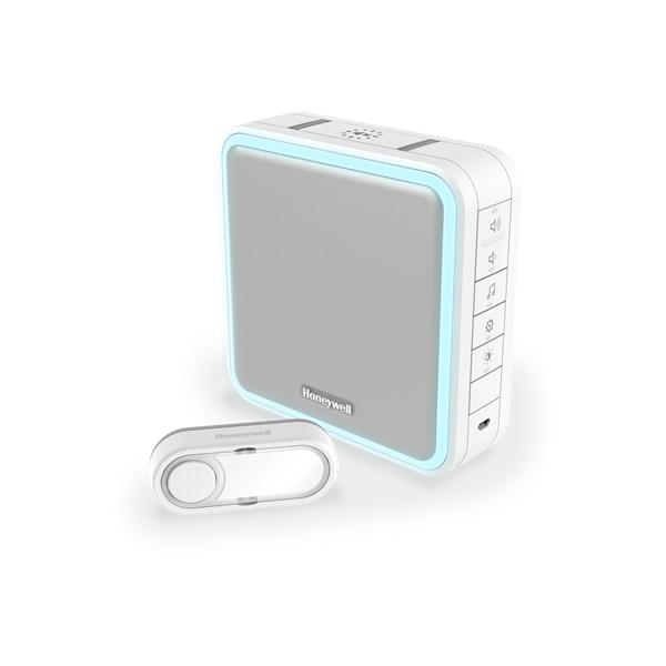 Honeywell Serie9 FunK-GonG-Set Repeaterfunktion Led Lichtring Weiß