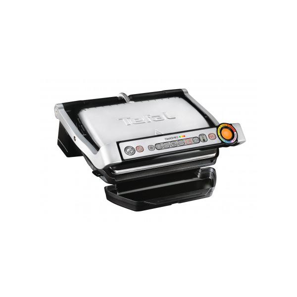 Tefal Optigrill Gc712d34 2000w Bk/sr § Easygrill Adjust Standgrill