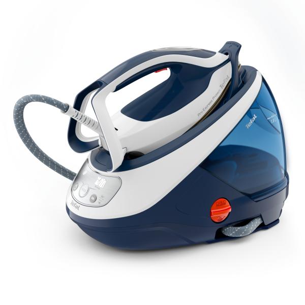 Tefal Pro Express Protect Gv9221 Steam Iron 2600w Blue White