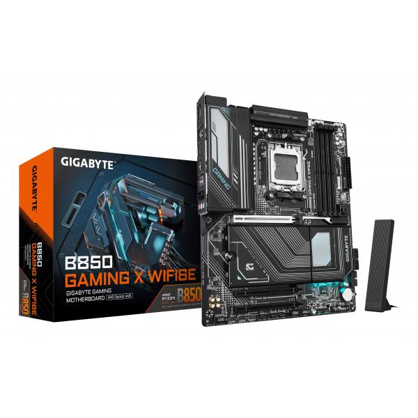 Gigabyte B850 Gaming X Wifi6e Scheda Madre - Cpu Amd Ryzen Serie 9000, Vrm Digitale 12+2+2 Fasi, Fino A 8200mhz Ddr5 (oc), 1xpcie 5.0 + 2xpcie 4.0 m.