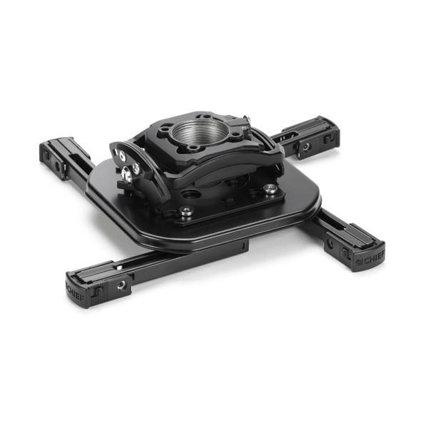 Chief Mini Elite Universal Projector Mount (keyed Lock) - Black - Klammer - Für Projektor - Stahl