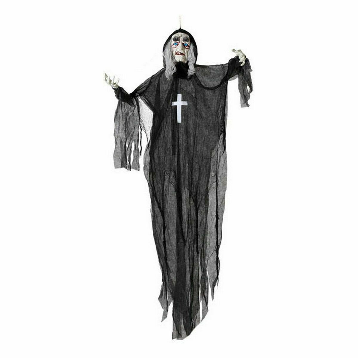 Decorazione Per Halloween Strega Nero