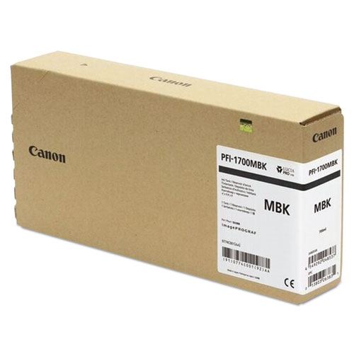 Canon Pfi 1700 Mbk Mattschwarz Tintenbehälter