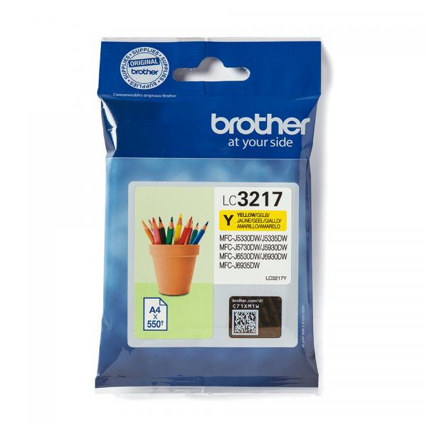 Cartuccia Brother Lc3217y