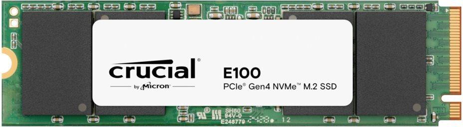 Micron Crucial E100 - Ssd - 2 Tb - Intern - M.2 2280 - Pcie 4.0 X4 (nvme) (ct2000e100ssd8-t)