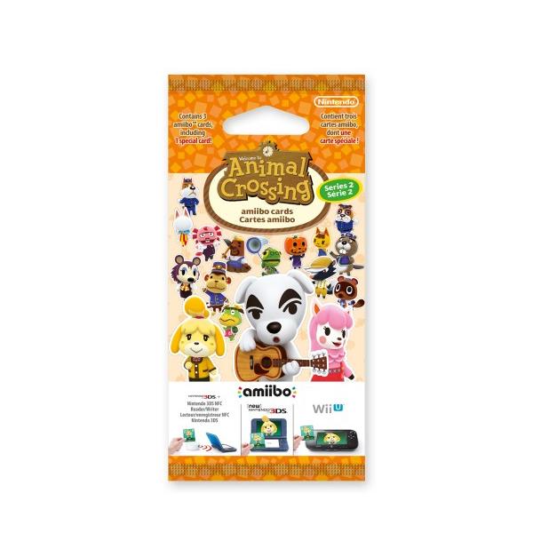 Animal Crossing Cards Series 2 (mazzo Di 3 Carte - 1 Speciale + 2 Normali)