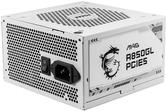 Msi Mag A850gl Pcie5 White - Netzteil (intern) - Atx12v 3,0 - Eps12v - 80 Plus Gold - Wechselstrom 100-240 V - 850 Watt - Aktive Pfc - Weiß (306-7zp8
