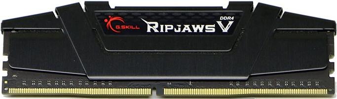 G.skill Ripjaws V - Ddr4 - 16 Gb : 2 X 8 Gb - Dimm 288-Pin - 3200 Mhz / Pc4-25600 - Cl16 - 1.35 V - Ungepuffert - NichT-Ecc - Classic Black (f4-3200c
