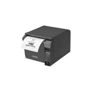 Epson TM-T70ii, Usb, Rs232, Schwarz Bondrucker, Thermodirekt, 7 Punkte/mm (180dpi), Medienbreite (max): 80mm, Rollendurchmesser (max.): 83mm, Geschwi