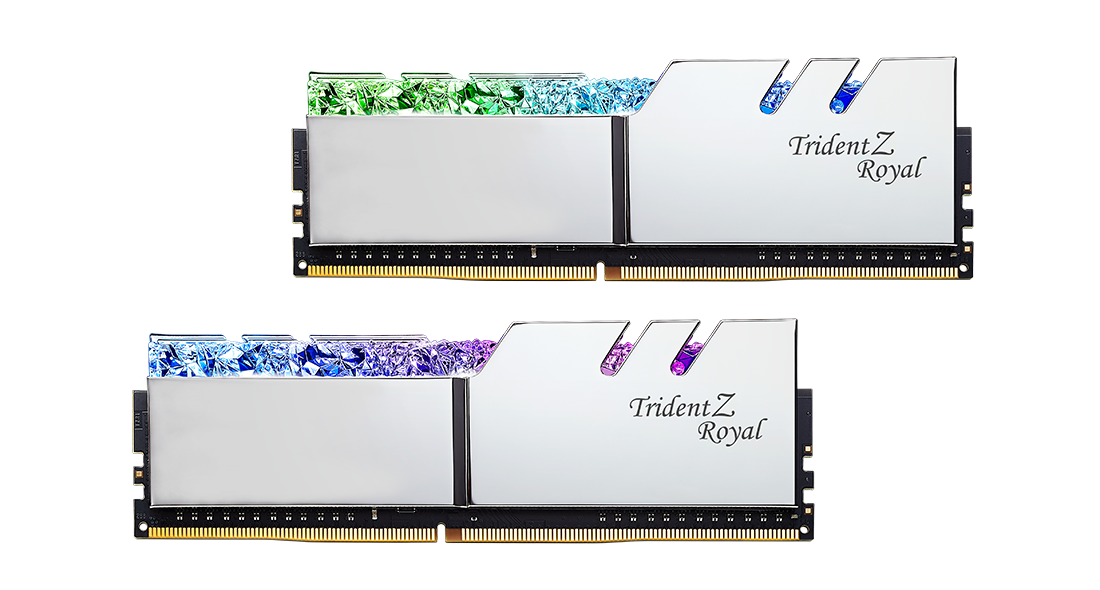 G.skill Trident Z Royal F4-3600c18D-32gtrs Speichermodul 32 Gb 2 X 16 Gb Ddr4 3600 Mhz (f4-3600c18D-32gtrs)