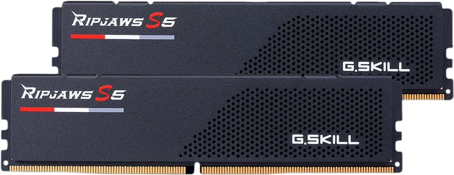 G.skill Ripjaws S5 - Ddr5 - Kit - 32gb: 2 X 16gb - Dimm 288-Pin - 3200 Mhz / Pc5-51200 - Cl32 - NoN-Ecc - Mattschwarz (f5-6400j3239g16gx2-Rs5k)