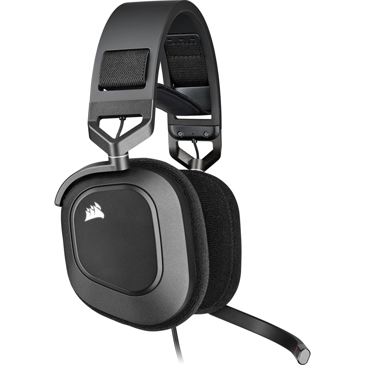 Corsair Gaming Hs80 Rgb - Headset - Ohrumschließend - Kabelgebunden - Usb - Kohle (cA-9011237-Eu)