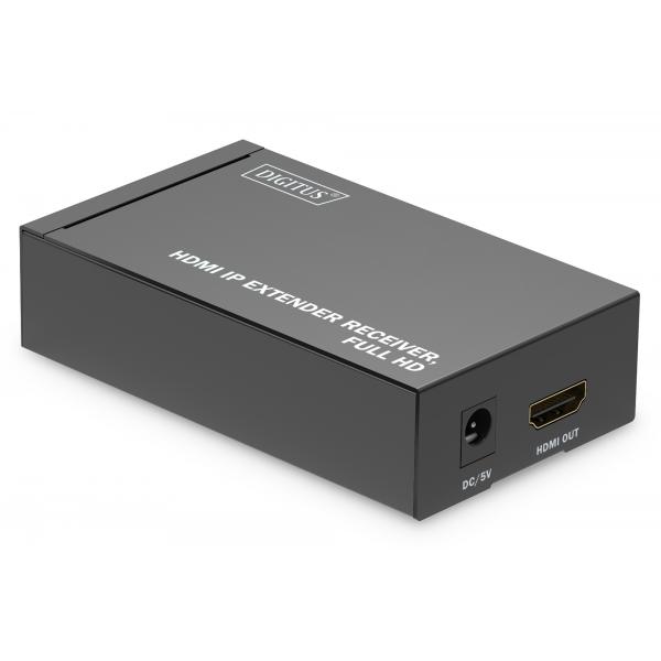 Digitus Ricevitore Estensore Hdmi Ip, Full Hd (hdmi Ip Extenderreceiverfullhd - Receiver Unit For DS-55517)