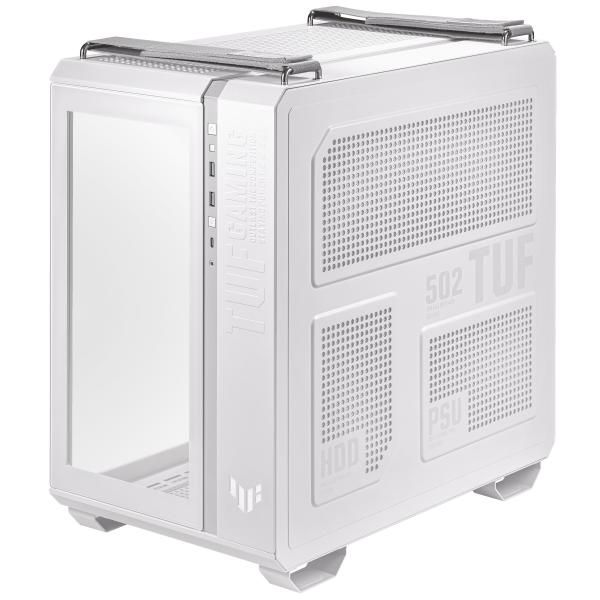 Asus Tuf Gaming Gt502 Plus Weiß Atx MidI-Tower Gaming Gehäuse Mit Glasfenster