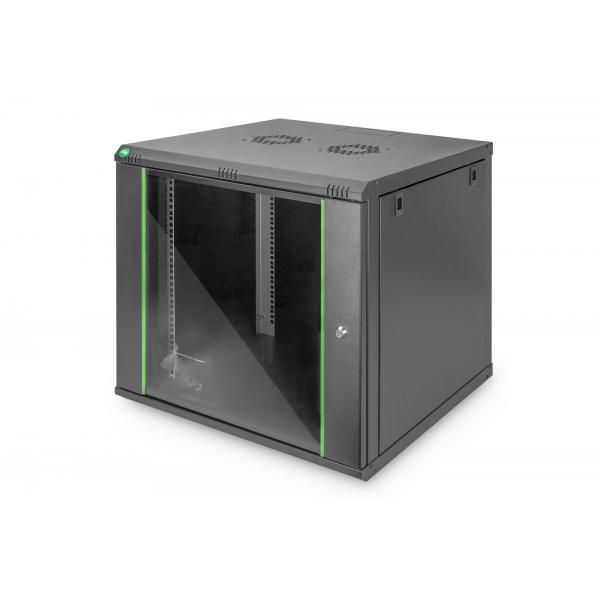Digitus Wandgehäuse Dynamic Basic Schwarz 9he 600x600mm