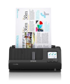 Epson ES-C380w Scanner Con Adf + Alimentatore Di Fogli 600 X 600 Dpi A4 Nero (epson ES-C380w - Scanner Med Papirf?dn)