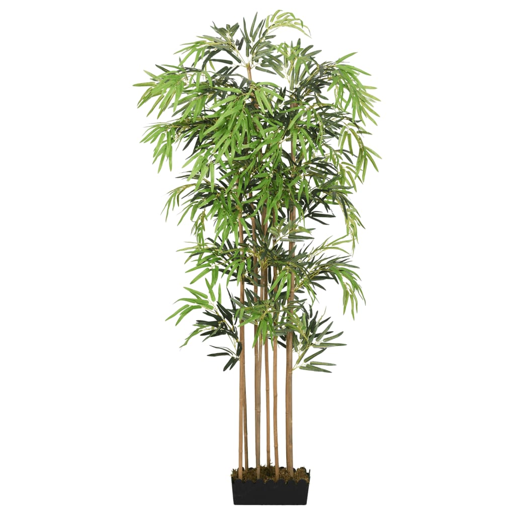 Albero Bambù Artificiale 1095 Foglie 150 Cm Verde