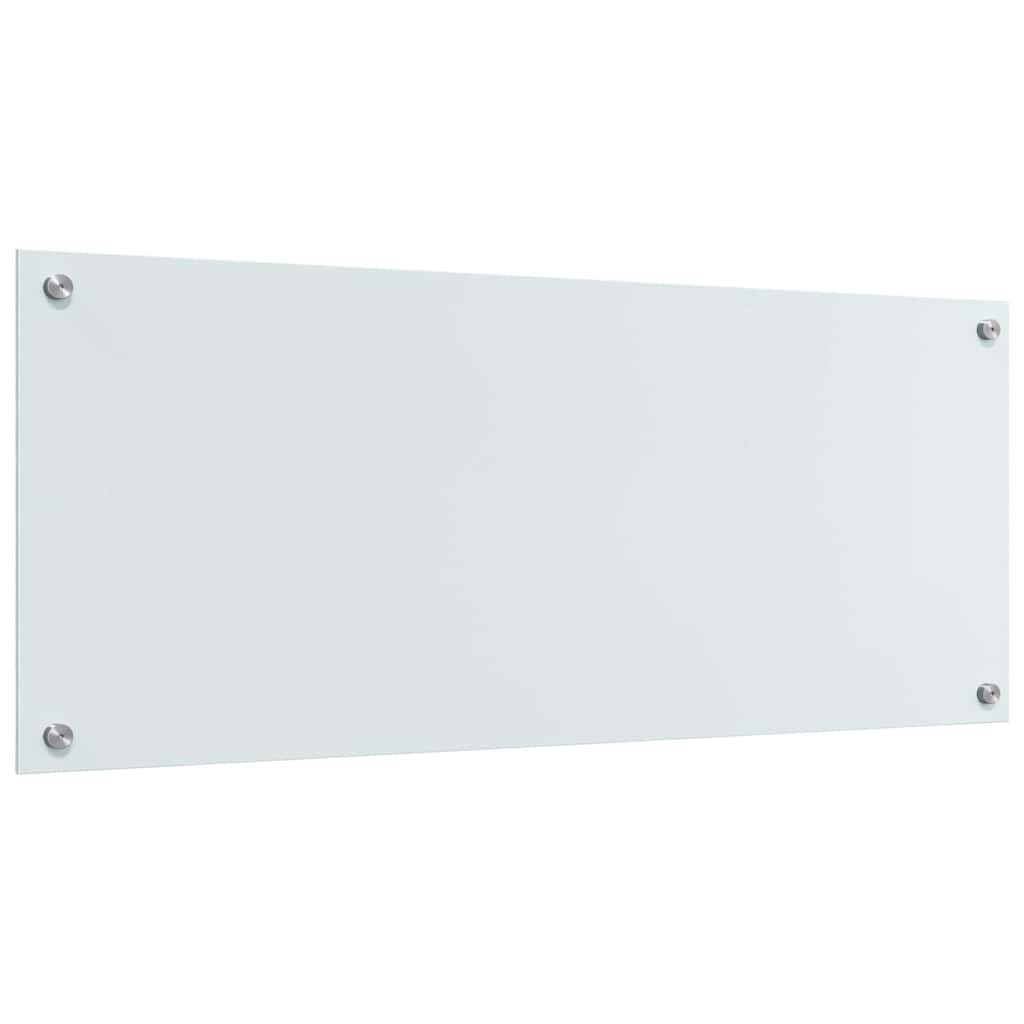 Rivestimento Da Cucina 2 Pcs Bianco 100 X 40 Cm Vetro Temperato - Image 6