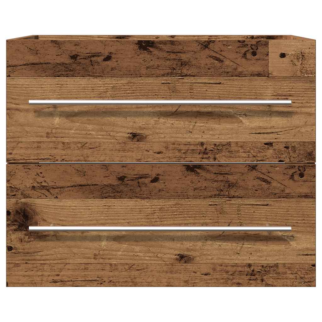 Mobile Lavabo Da Bagno Legno Antico 60x38,5x48 Cm In Truciolato - Image 5