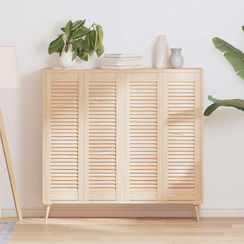 Ante Con Design A Lamelle 4 Pz 99x29,5 Cm In Legno Di Pino