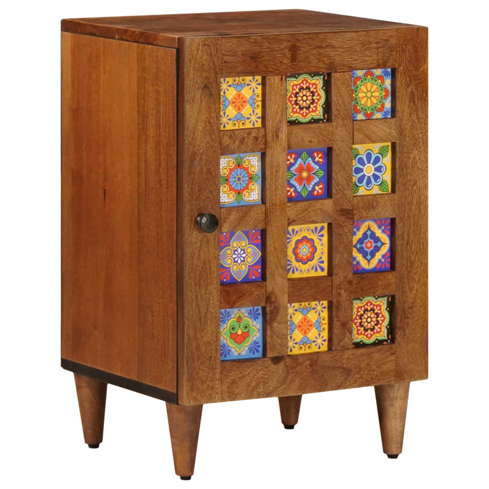 Mobile Da Bagno Con Archiviazione Noce 38 X 33,5 X 58 cm