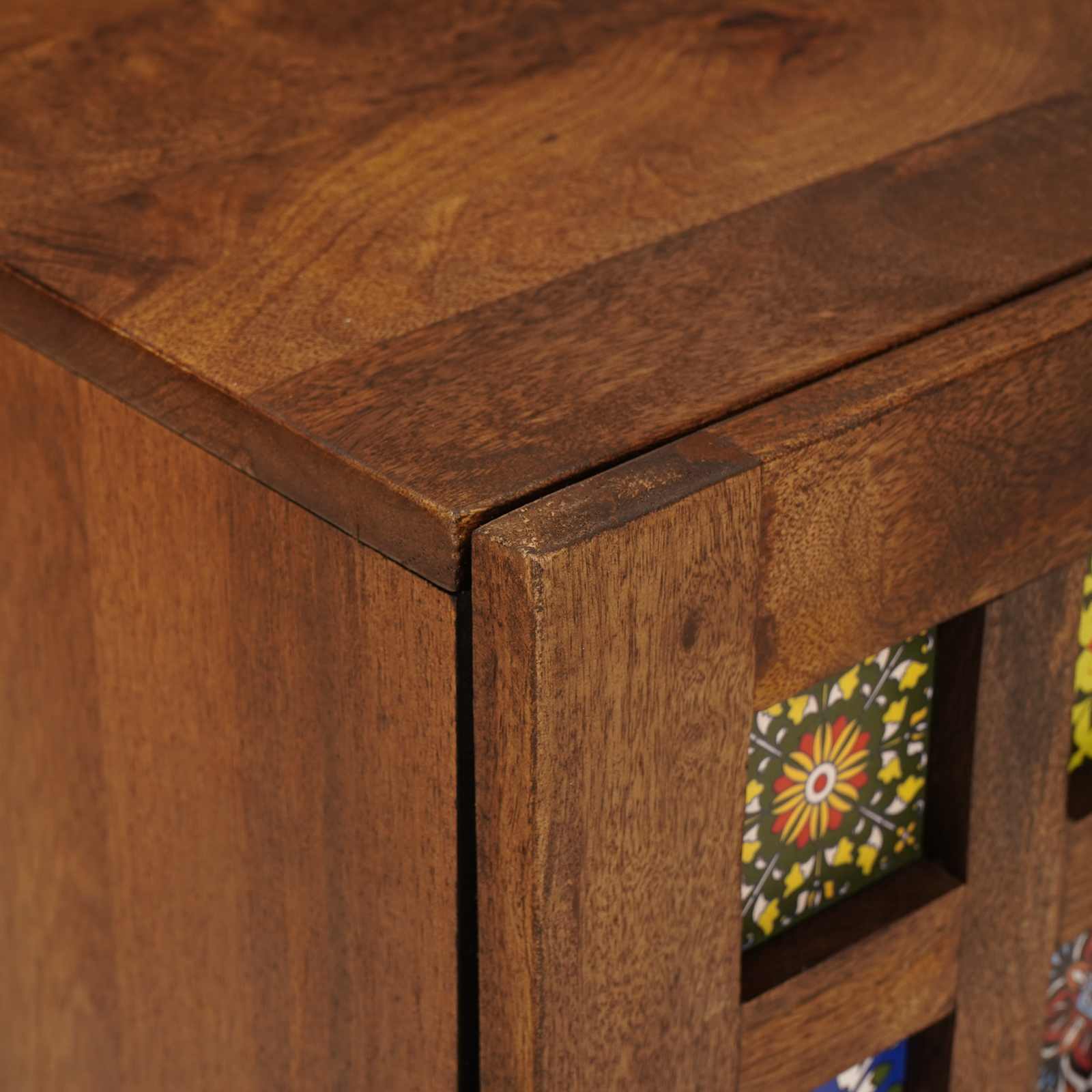 Mobile Appeso Da Bagno Con Archiviazione Noce 38 X 33,5 X 48 cm - Image 6