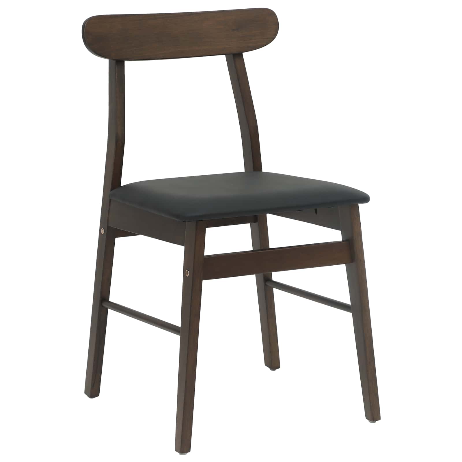 Sedia Da Pranzo 2 Pcs Marrone Chiaro E Nero - Image 4