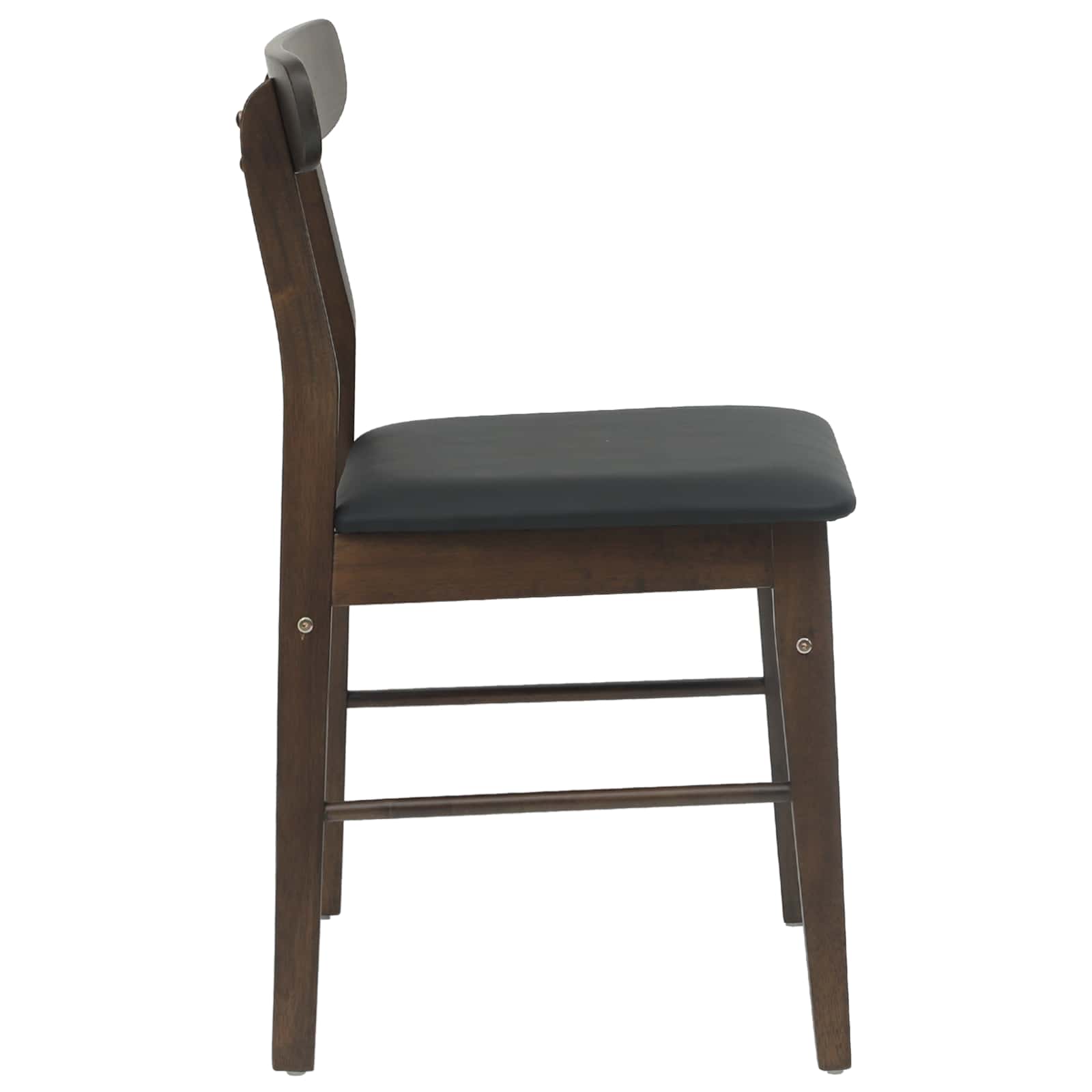 Sedia Da Pranzo 2 Pcs Marrone Chiaro E Nero - Image 6