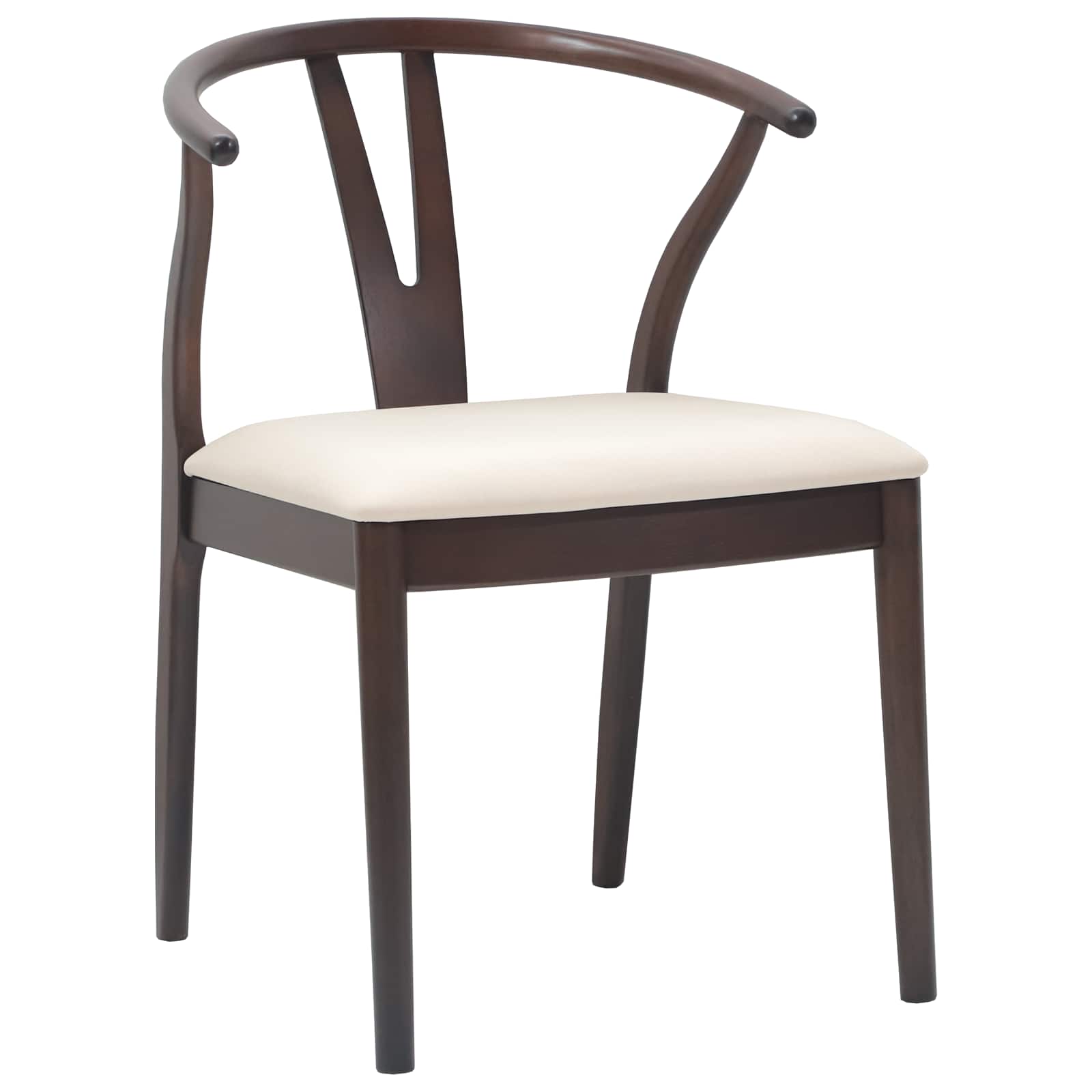 Sedia Da Pranzo 2 Pcs Marrone Chiaro E Chiaro - Image 4