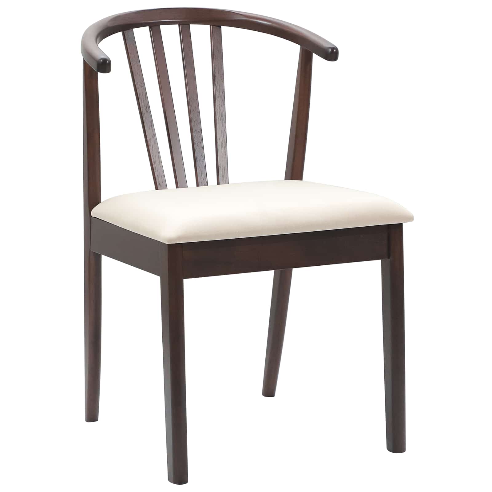 Sedia Da Pranzo 2 Pcs Marrone Chiaro E Chiaro - Image 4