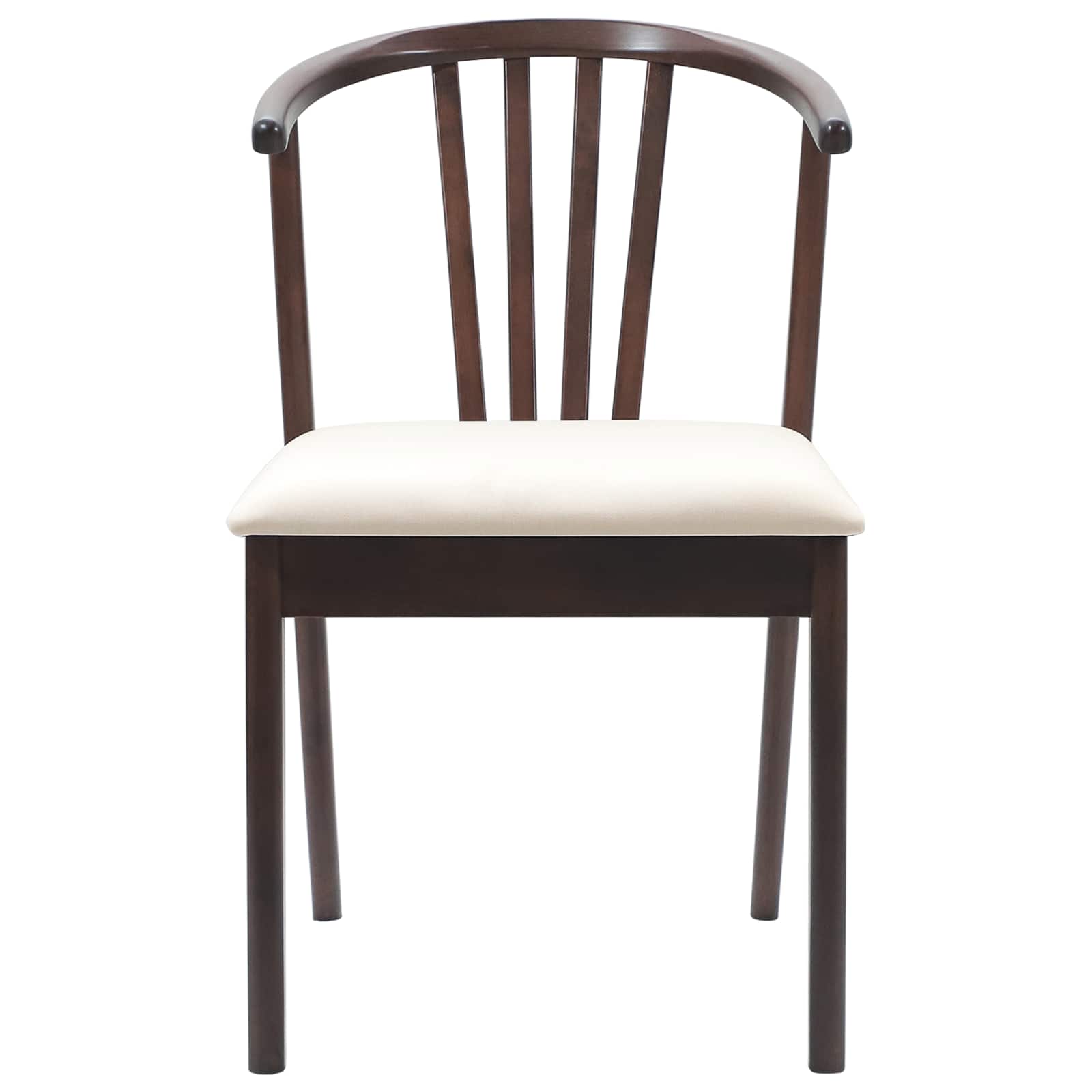 Sedia Da Pranzo 2 Pcs Marrone Chiaro E Chiaro - Image 5