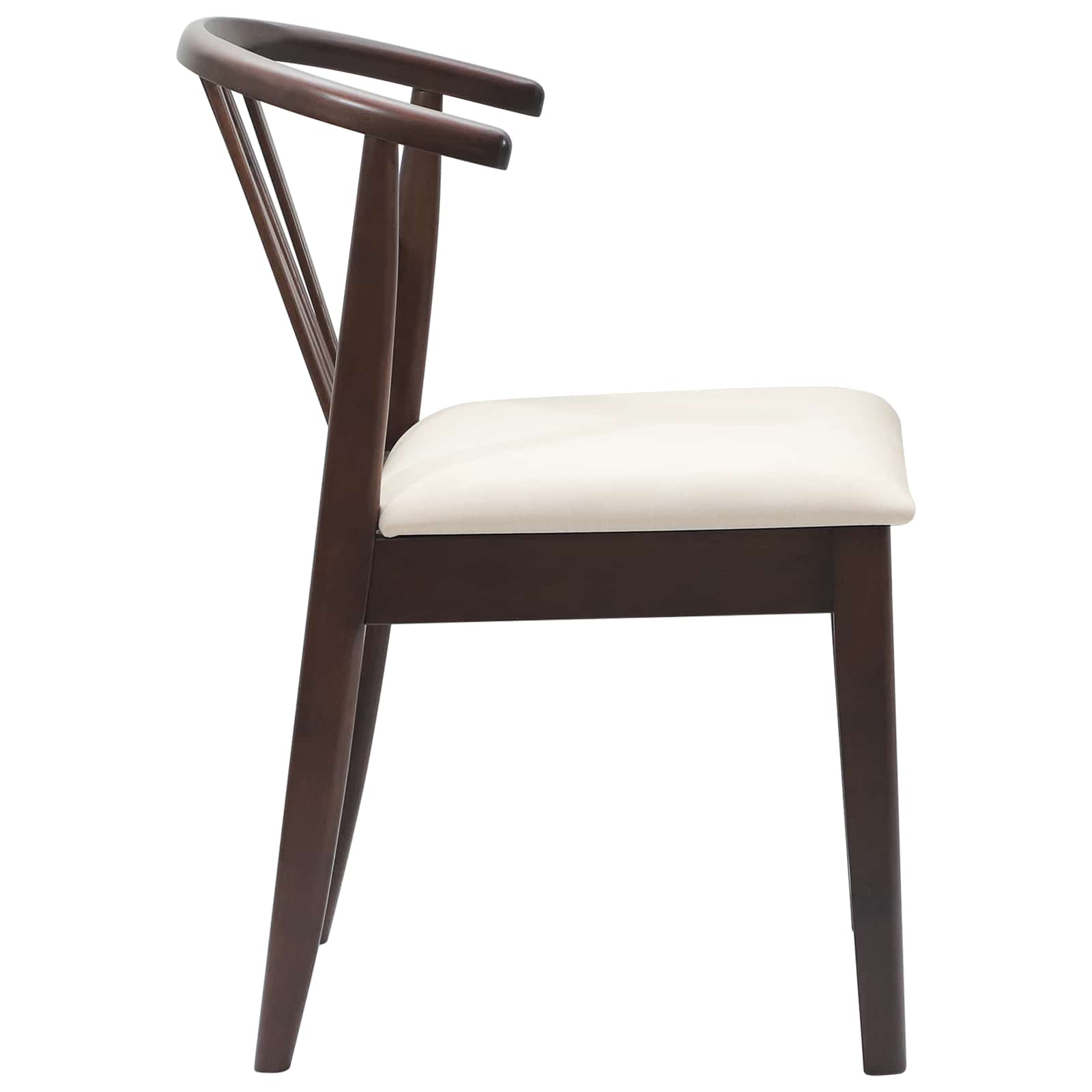 Sedia Da Pranzo 2 Pcs Marrone Chiaro E Chiaro - Image 6