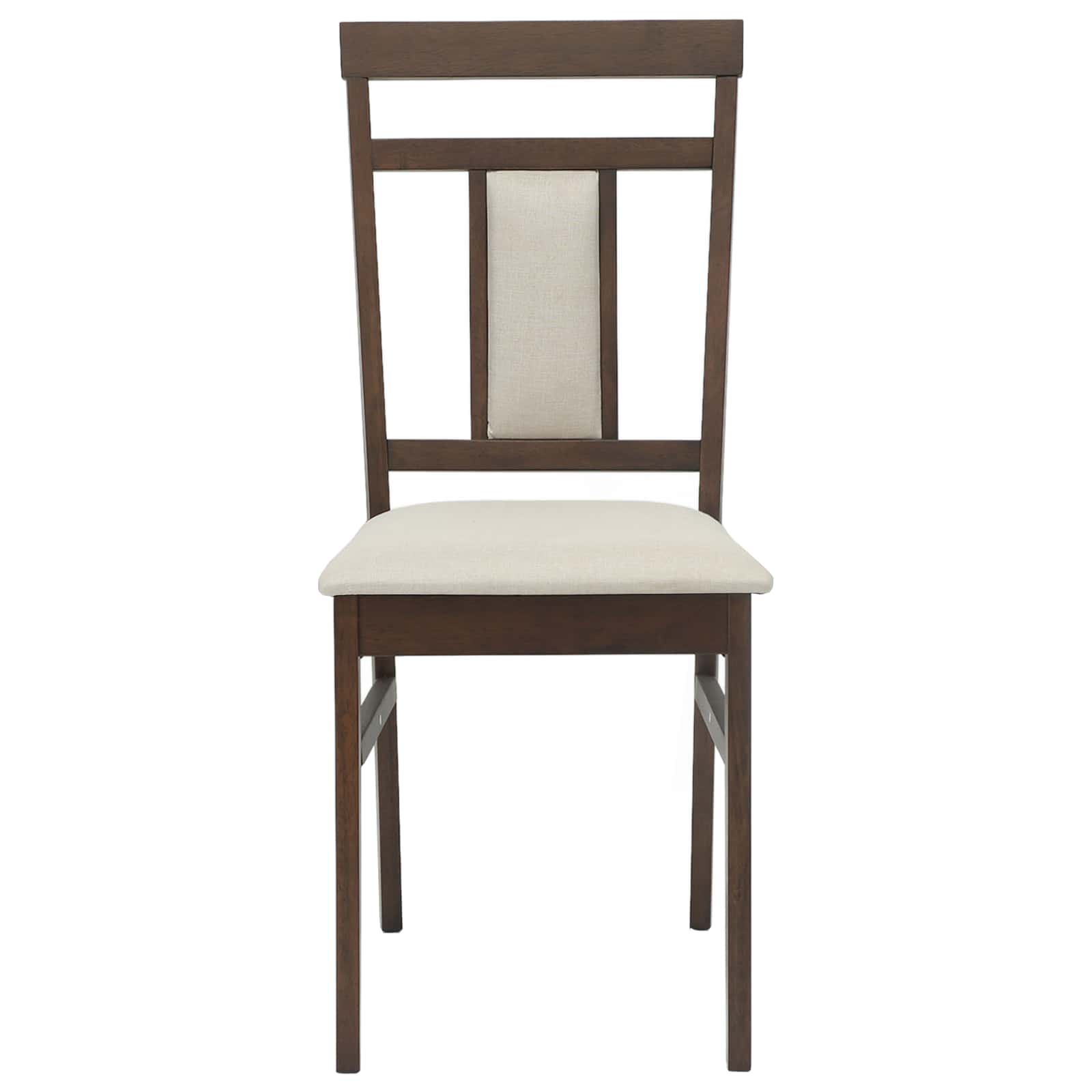 Sedia Da Pranzo 2 Pcs Marrone Chiaro E Chiaro - Image 5