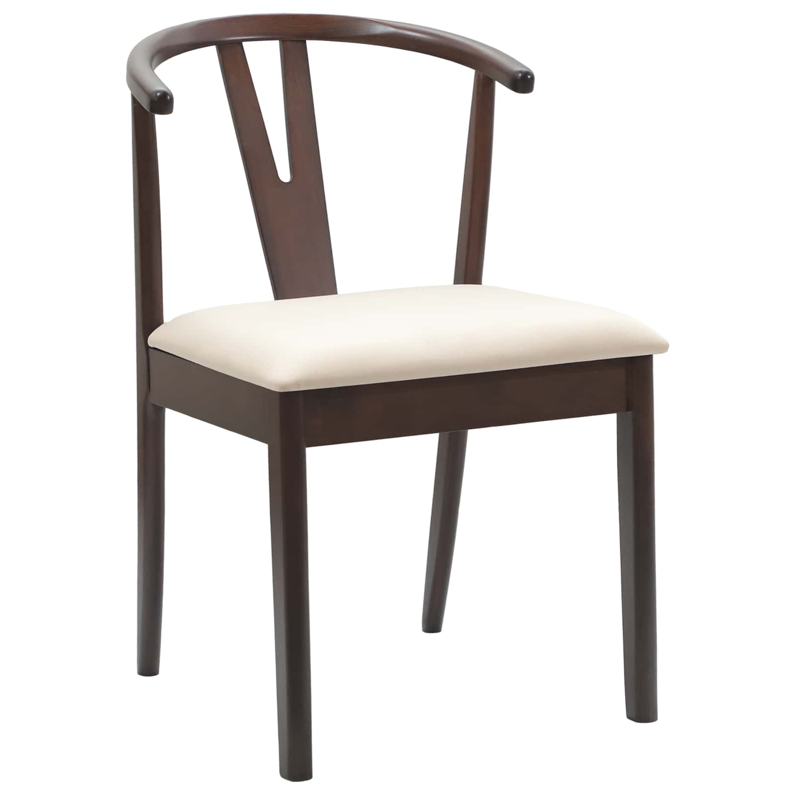 Sedia Da Pranzo 2 Pcs Marrone Chiaro E Chiaro - Image 4