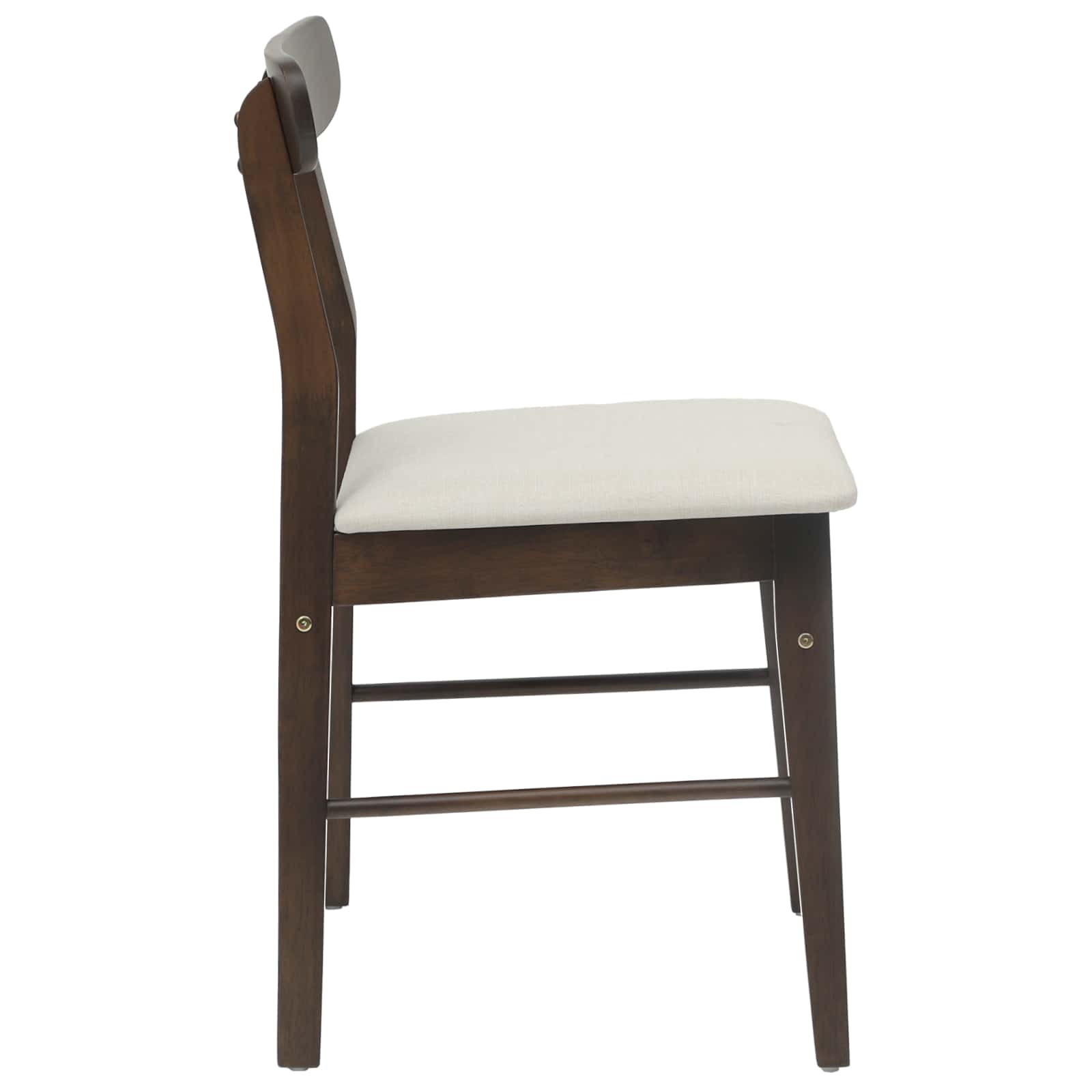 Sedia Da Pranzo 2 Pcs Marrone Chiaro E Chiaro - Image 6