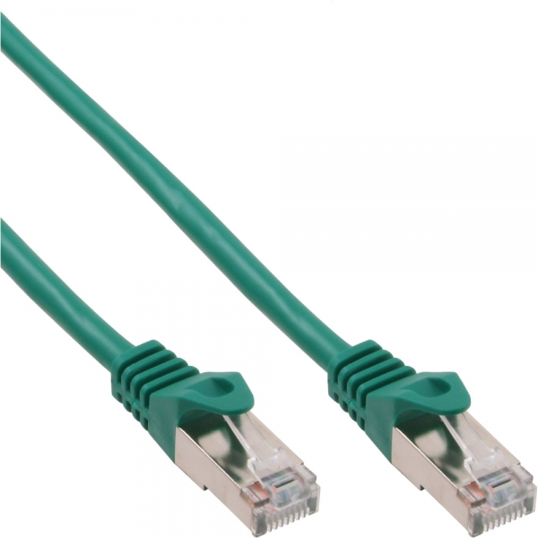 Cavo Patch Inline - Sf/utp - Cat.5e - Verde - 0,25 M