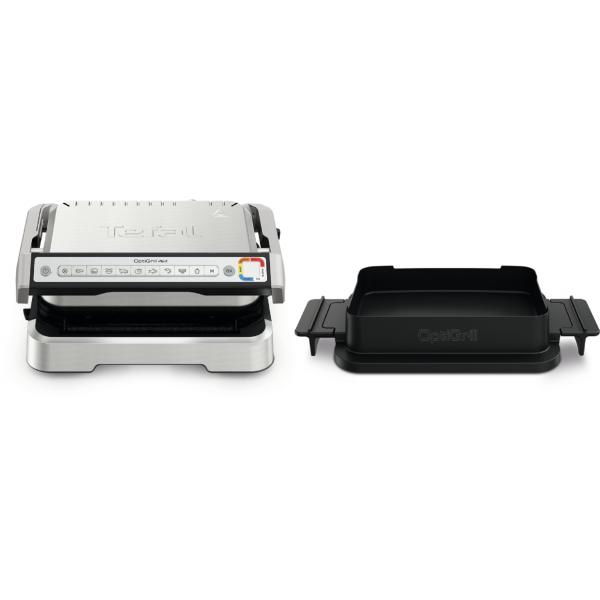 Tefal Optigrill 4in1 Gc774d, Edelstahl, Metall, Rechteckig, Tasten, 600 Cm², 30 X 20 mm