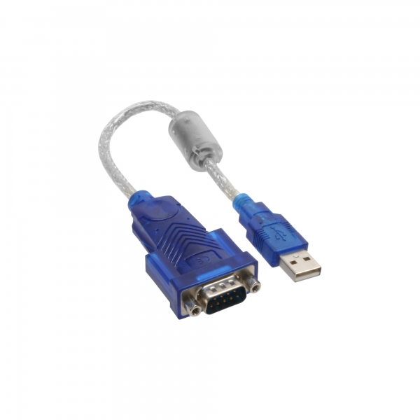 Inline Usb Zu Seriell Adapterkabel Premium - Stecker A An 9pol Sub D Stecker