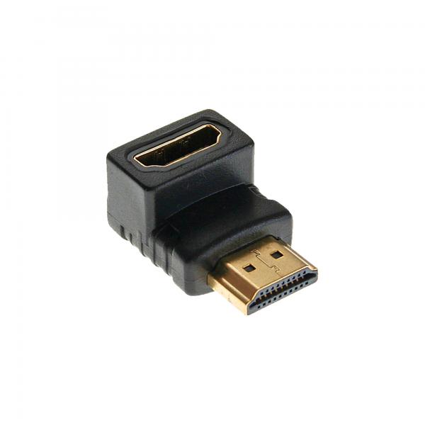 Adattatore Hdmi Inline - Spina/presa - Angolato Nella Parte Inferiore - Contatti Dorati - 4k2k