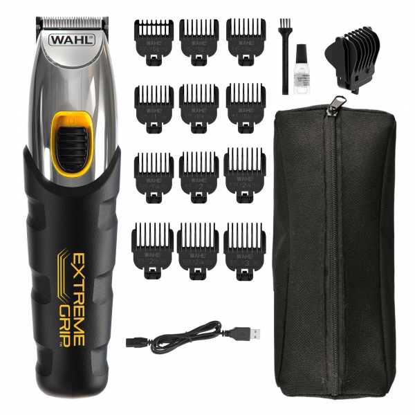 Wahl Extreme Grip, Wechselstrom/batterie, Schwarz, Edelstahl - Image 3