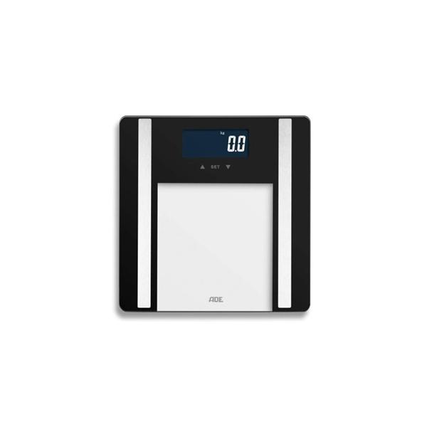 Ade Ba2300-1, Elektronische Personenwaage, 200 Kg, 100 G, Schwarz, Weiß, Kg, Lb, Quadratisch